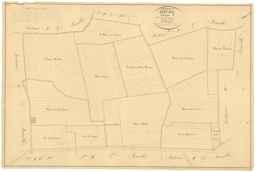 Izeure - Section F3 - 3 P PLAN 327/24