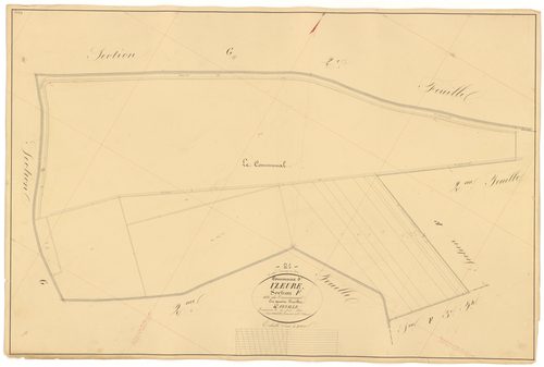 Izeure - Section F4 - 3 P PLAN 327/25