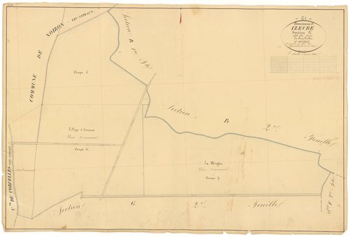 Izeure - Section G1 - 3 P PLAN 327/26