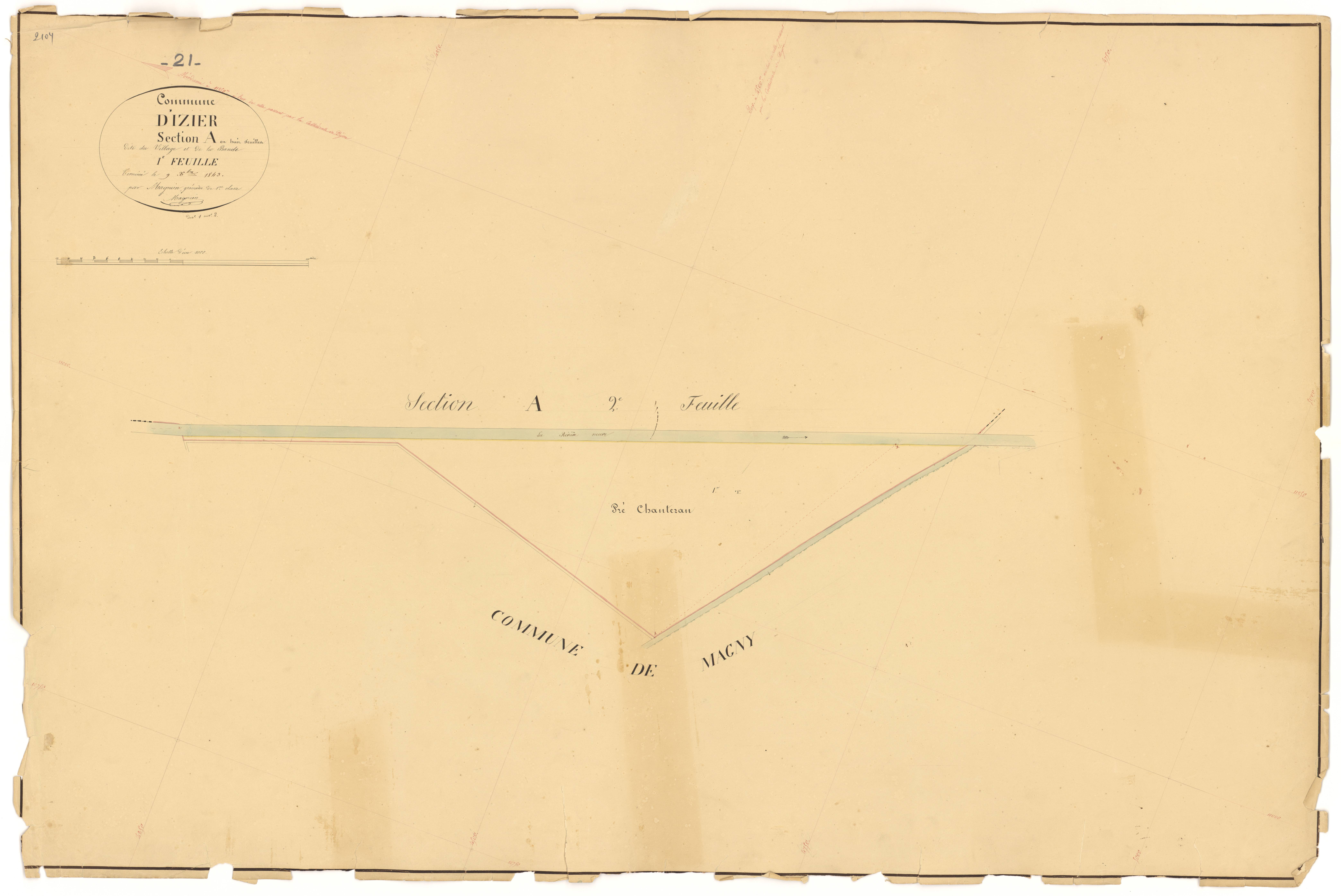 Izier - Section A1 - 3 P PLAN 328/2