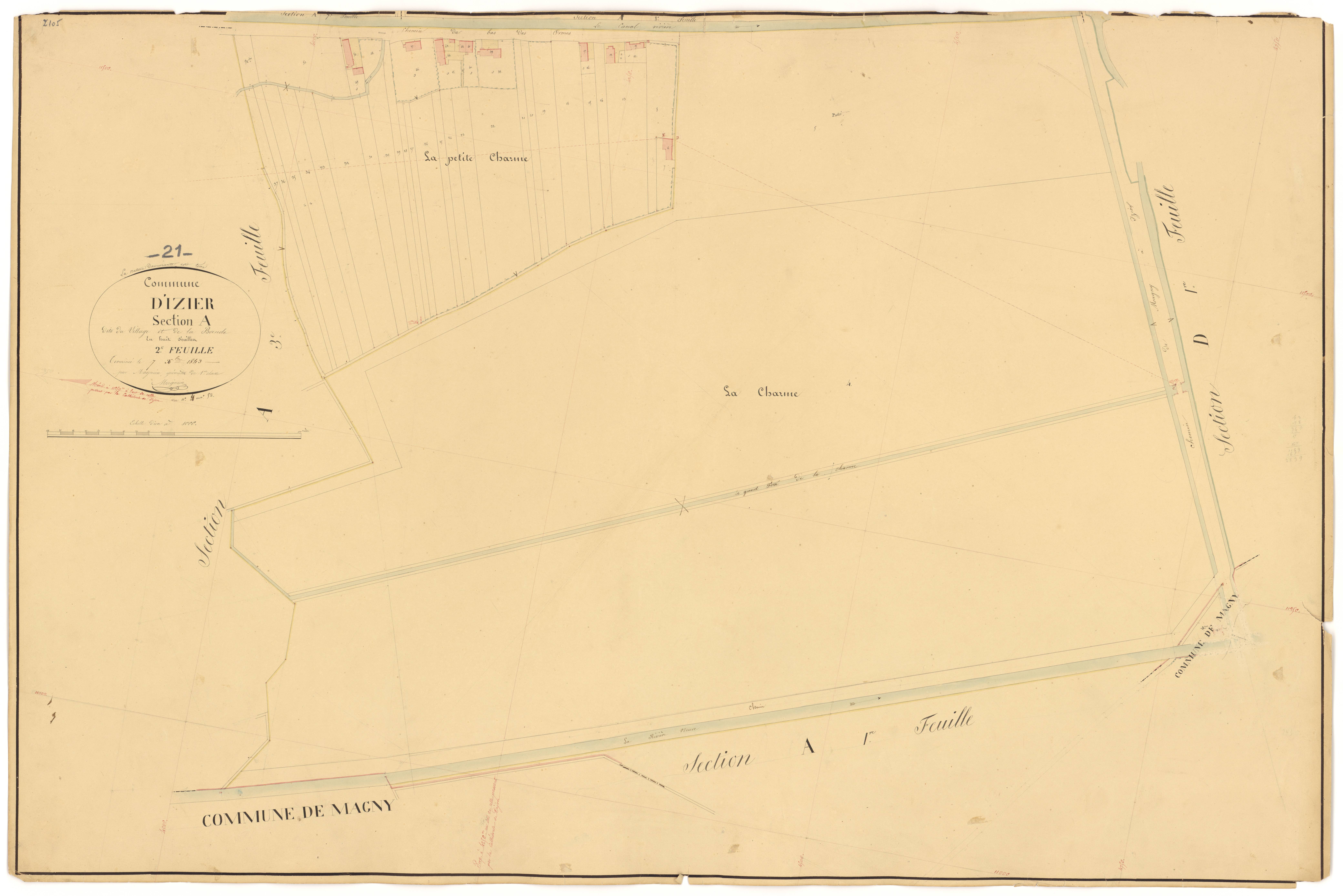 Izier - Section A2 - 3 P PLAN 328/3