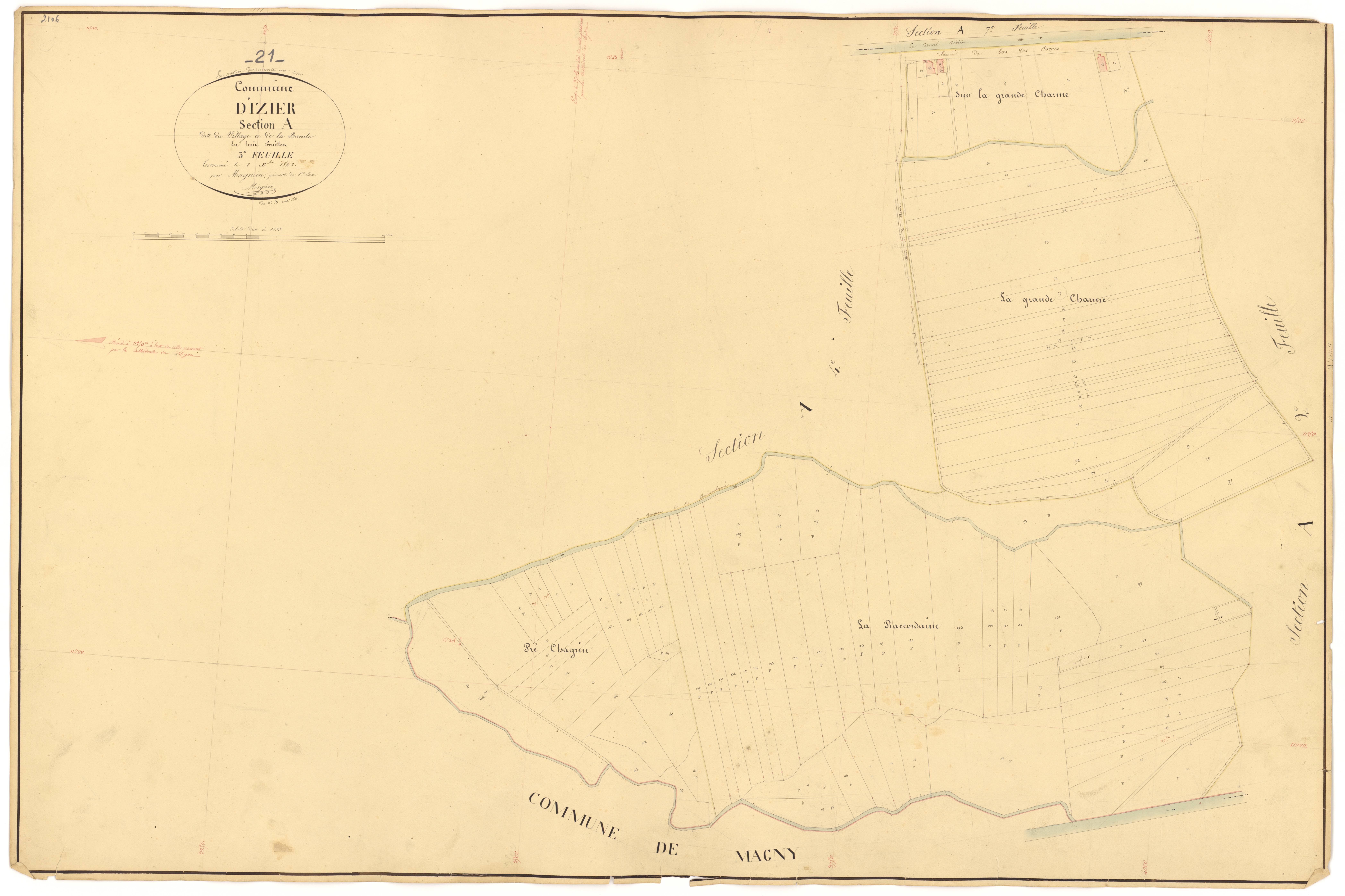 Izier - Section A3 - 3 P PLAN 328/4