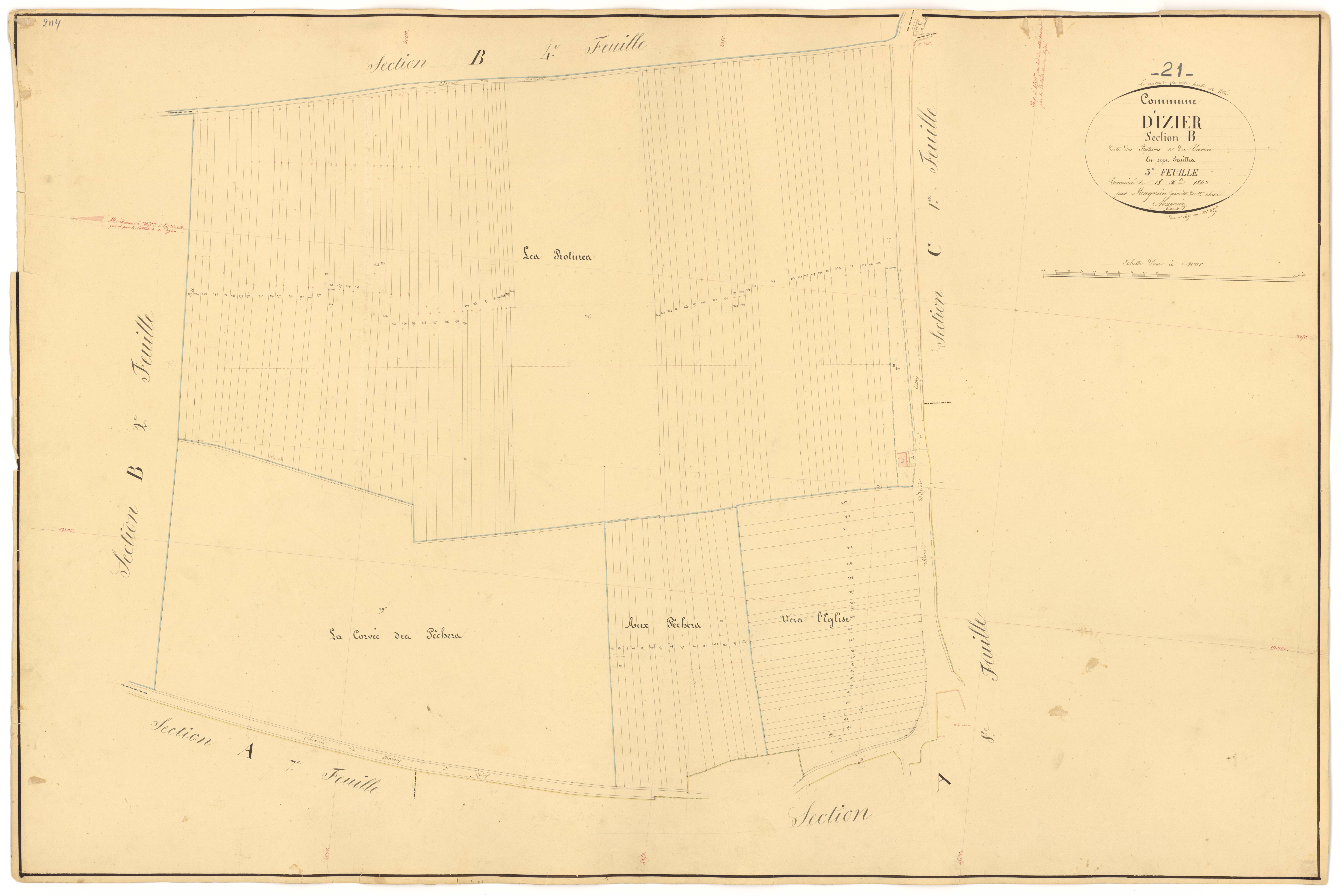 Izier - Section B3 - 3 P PLAN 328/12