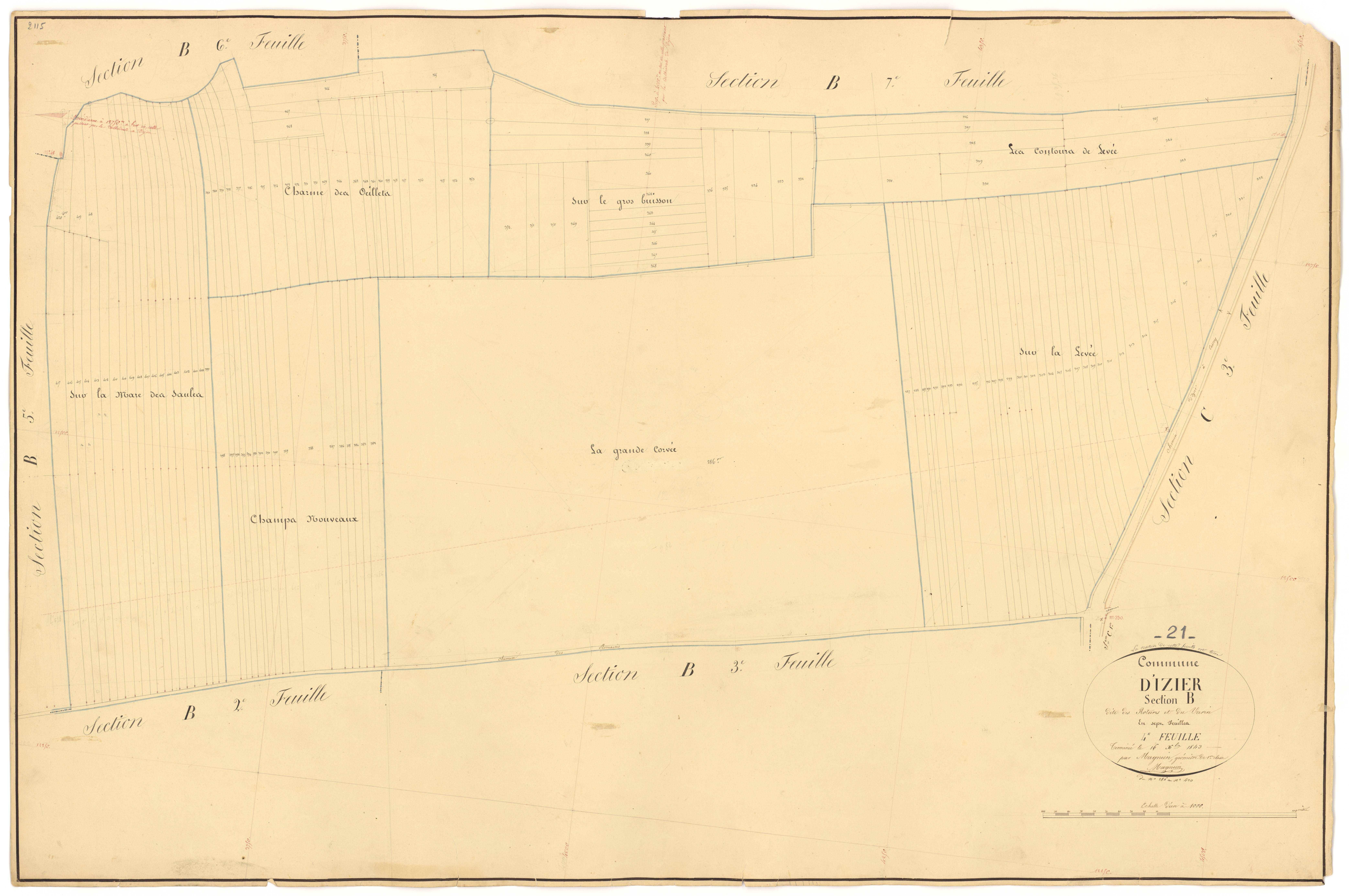 Izier - Section B4 - 3 P PLAN 328/13