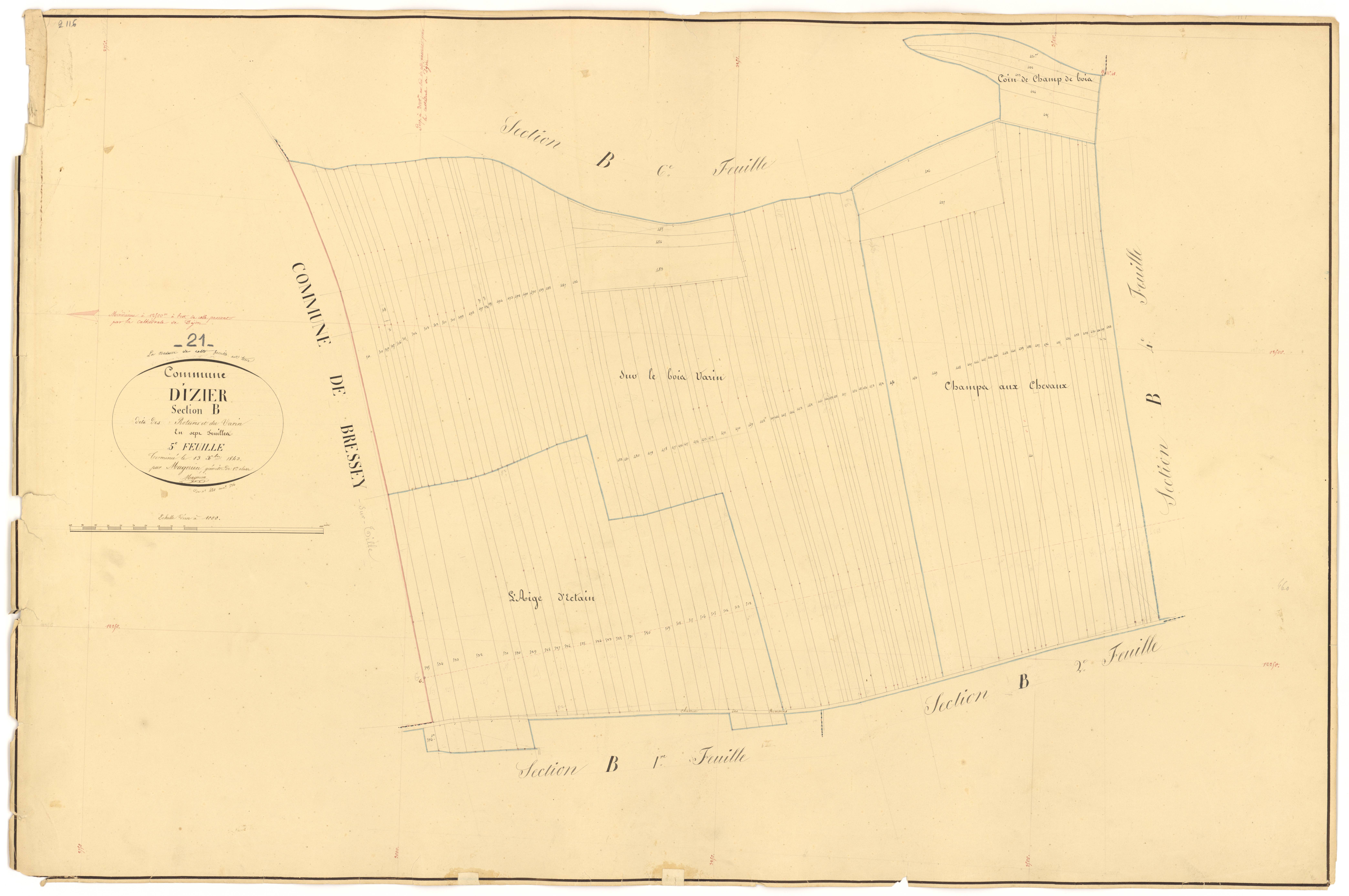 Izier - Section B5 - 3 P PLAN 328/14