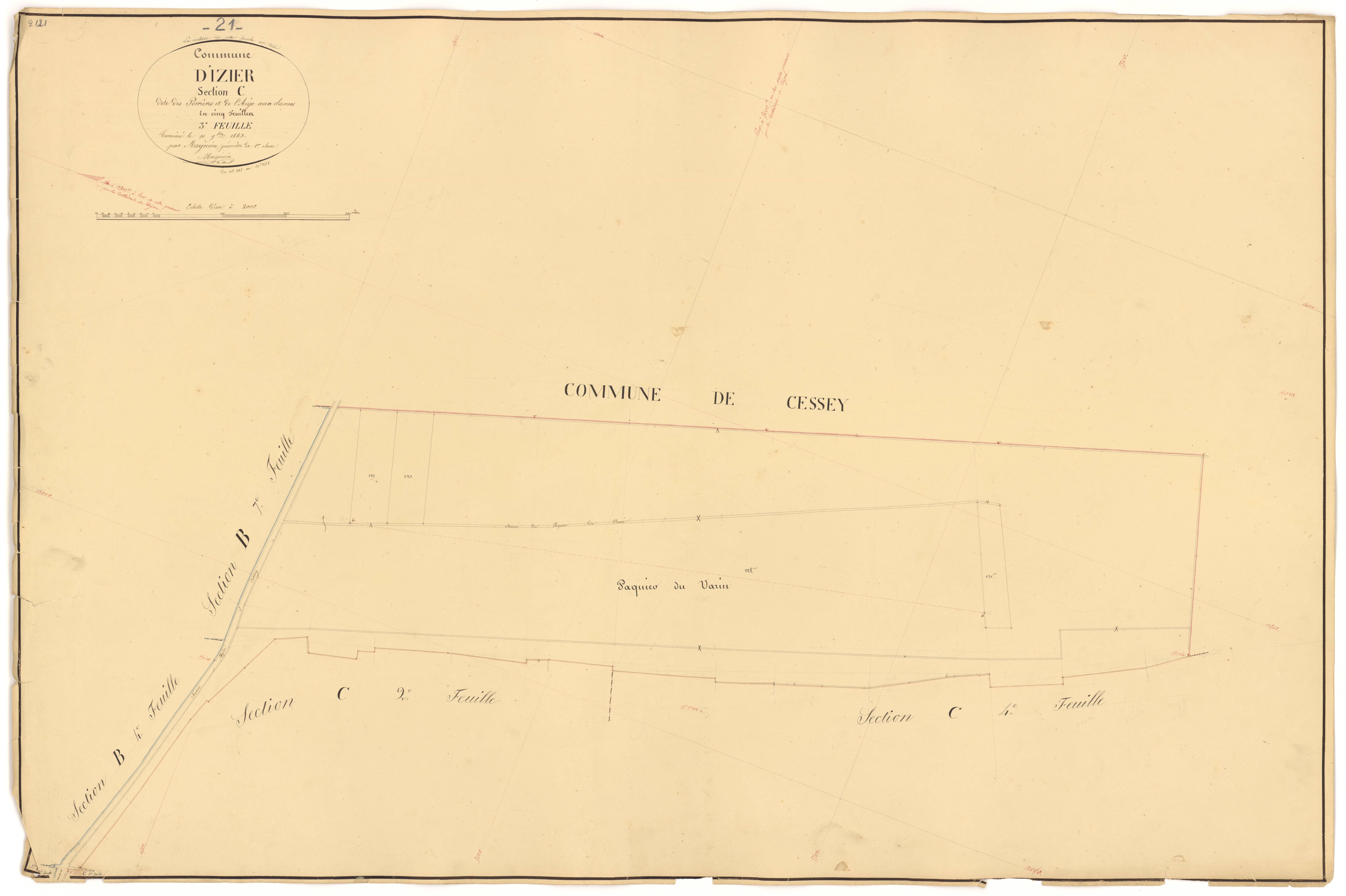 Izier - Section C3 - 3 P PLAN 328/19