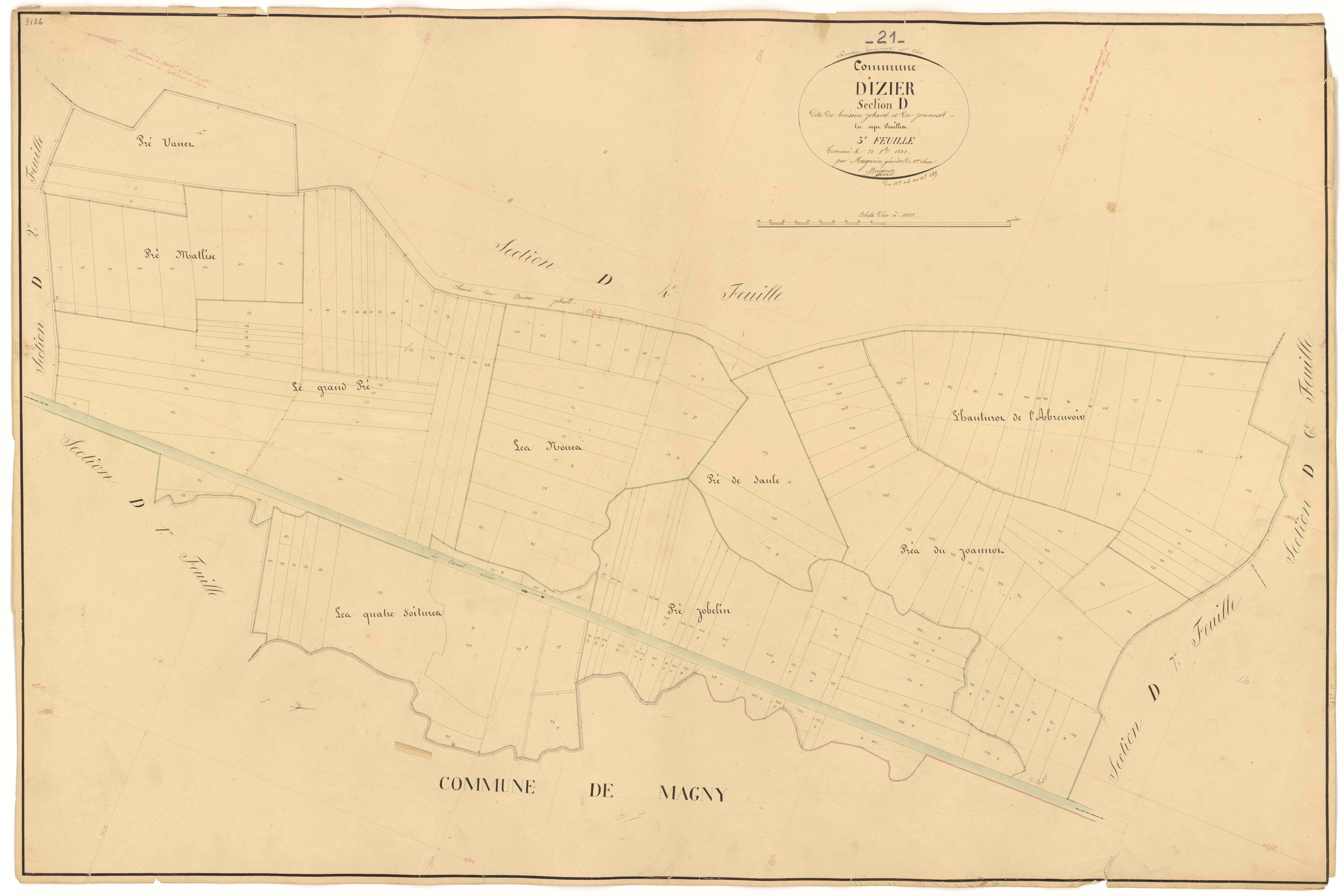 Izier - Section D3 - 3 P PLAN 328/24