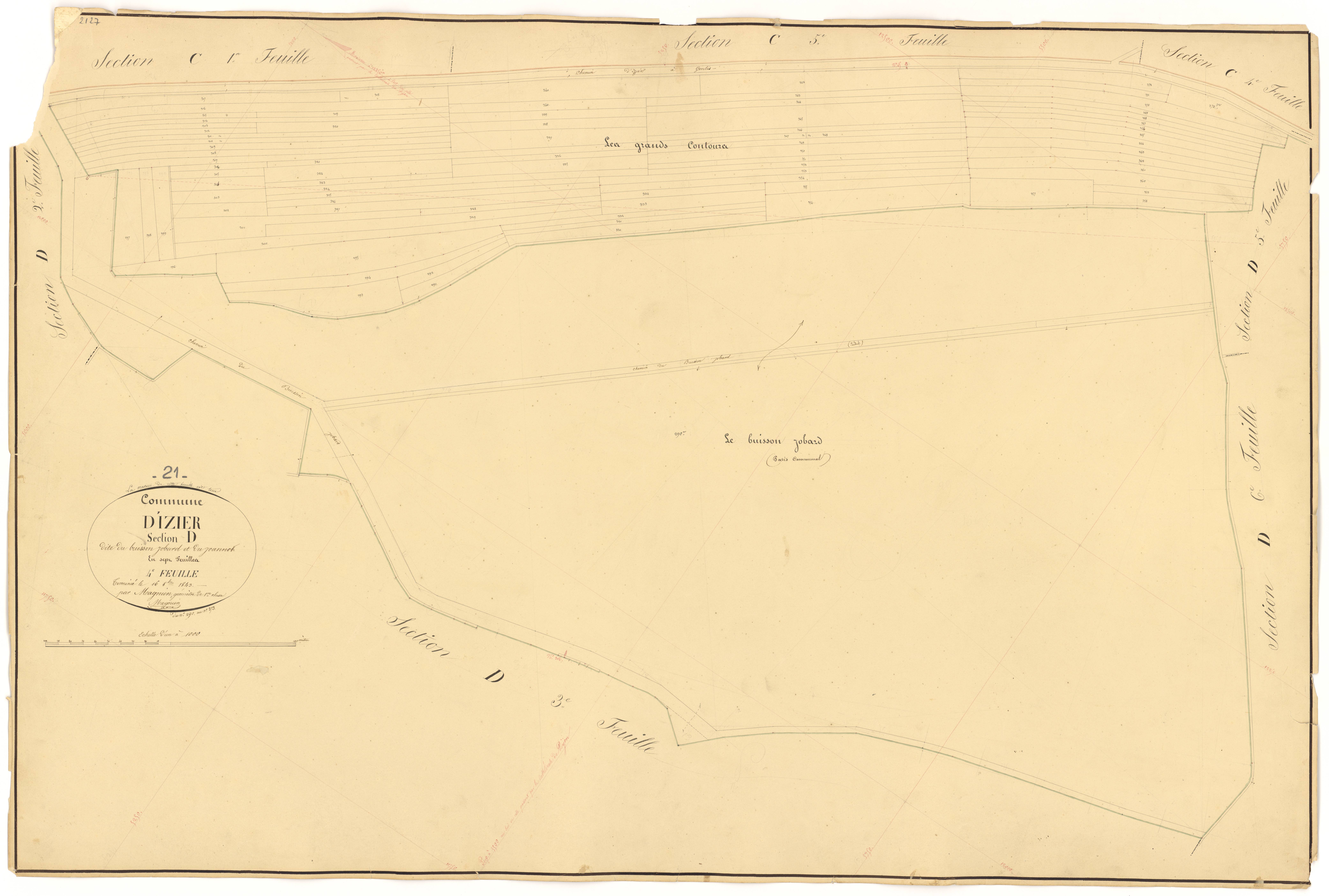 Izier - Section D4 - 3 P PLAN 328/25
