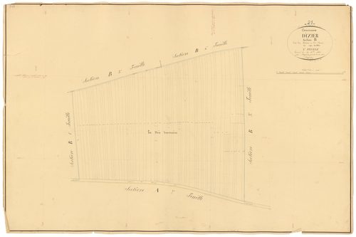 Izier - Section B2 - 3 P PLAN 328/11