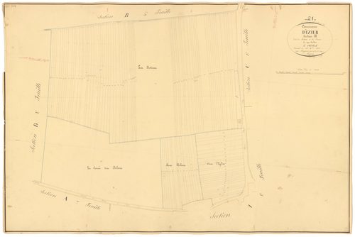 Izier - Section B3 - 3 P PLAN 328/12