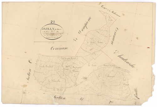 Jailly-les-Moulins - Section D1 - 3 P PLAN 329/5