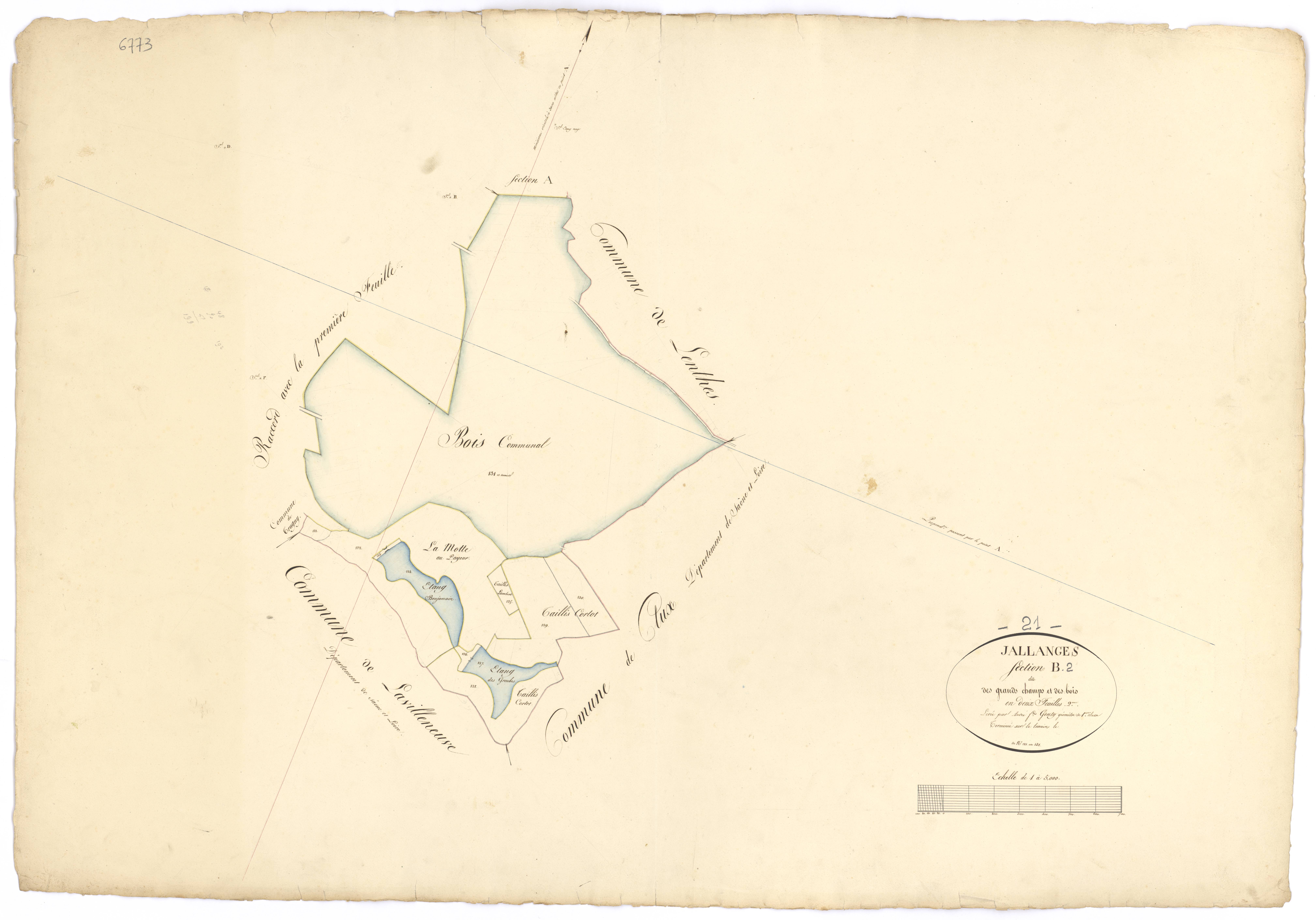 Jallanges - Section B2 - 3 P PLAN 330/4