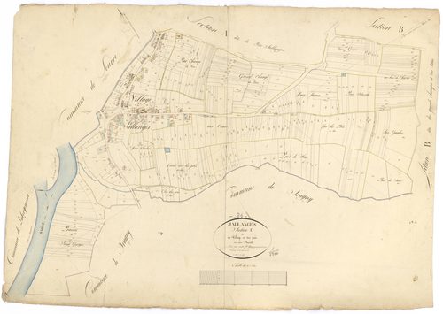 Jallanges - Section C - 3 P PLAN 330/5