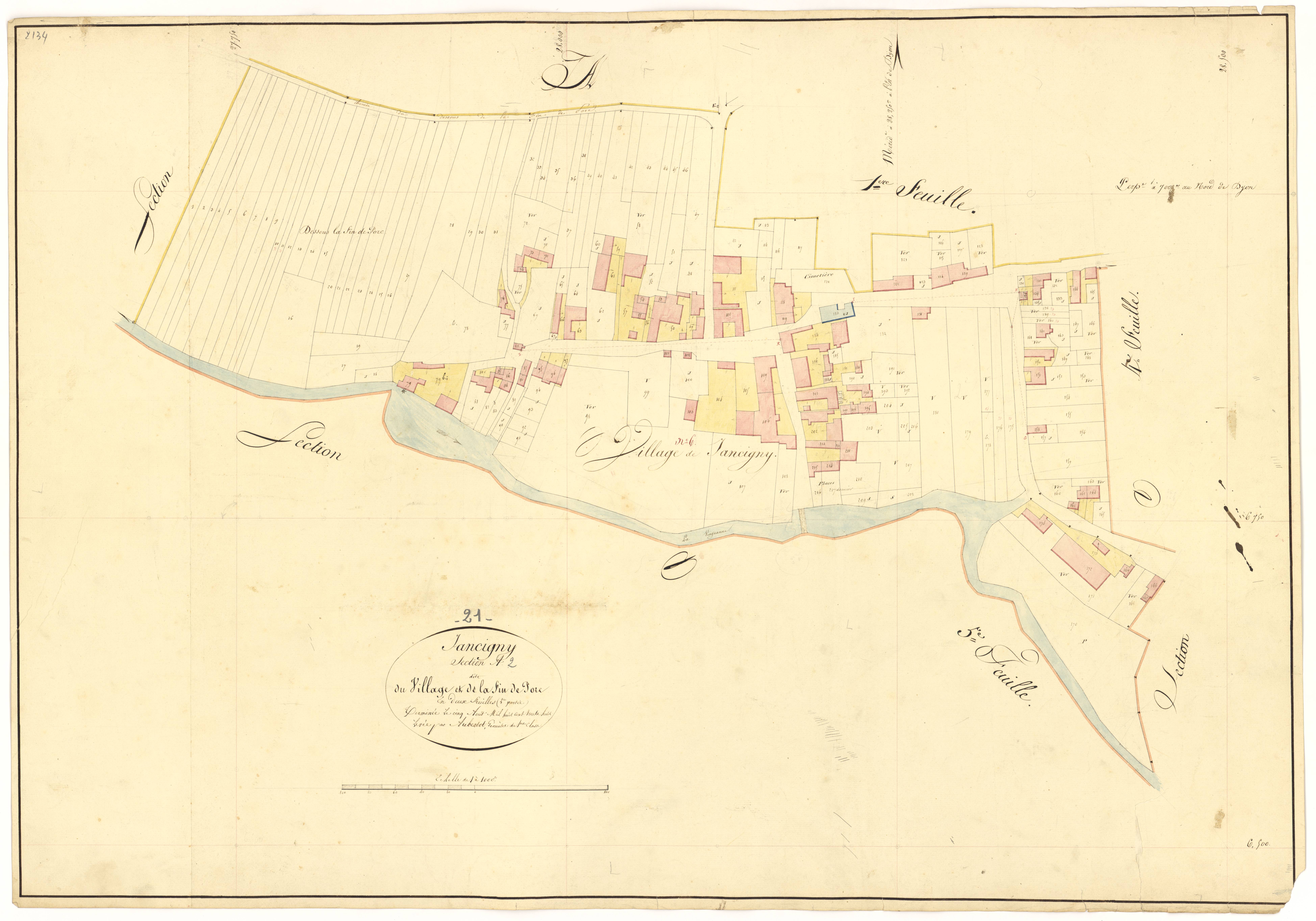 Jancigny - Section A2 - 3 P PLAN 331/4
