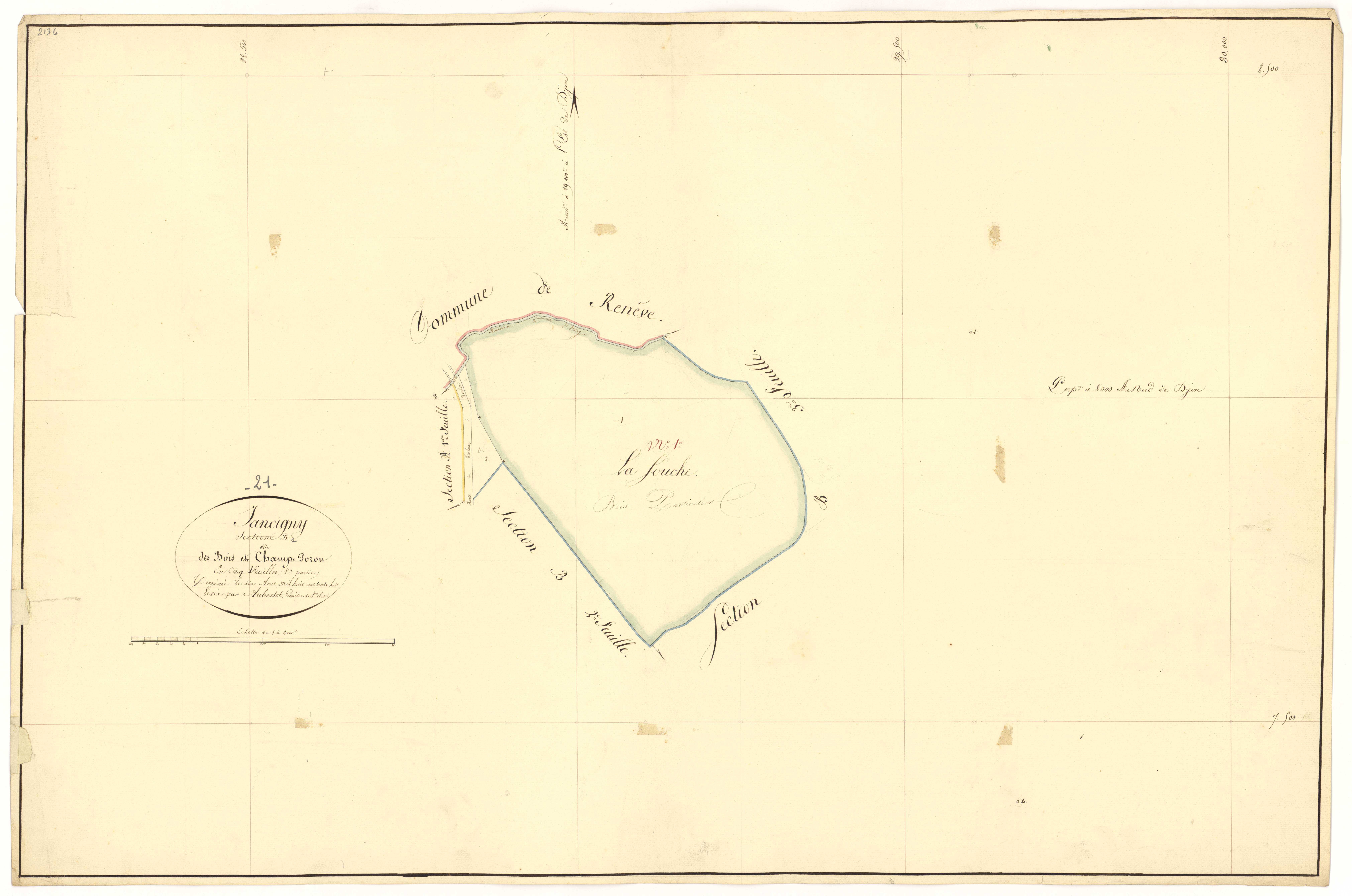 Jancigny - Section B1 - 3 P PLAN 331/6