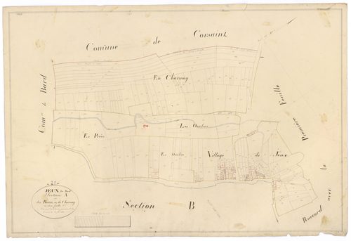 Jeux-lès-Bar - Section A2 - 3 P PLAN 332/3
