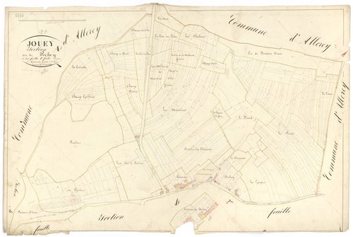 Jouey - Section A1 - 3 P PLAN 333/2