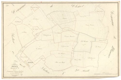 Jouey - Section C2 - 3 P PLAN 333/10