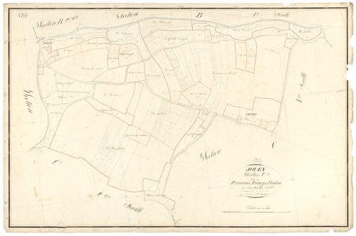 Jouey - Section C5 - 3 P PLAN 333/13