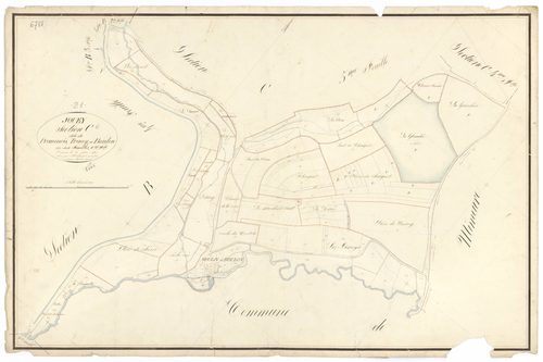 Jouey - Section C6 - 3 P PLAN 333/14