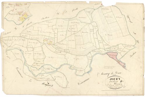 Jouey - Section D3 - 3 P PLAN 333/17
