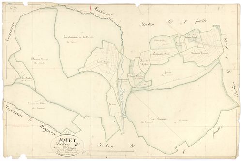 Jouey - Section D5 - 3 P PLAN 333/19