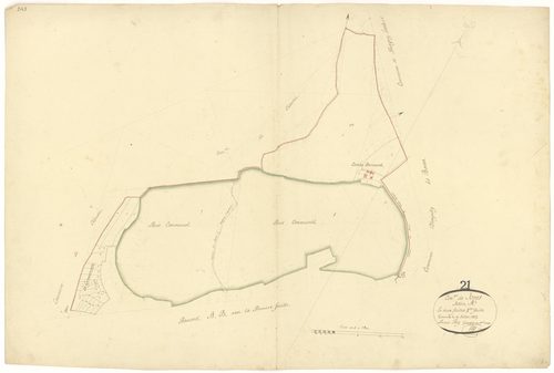 Jours-lès-Baigneux - Section A1 - 3 P PLAN 334/2
