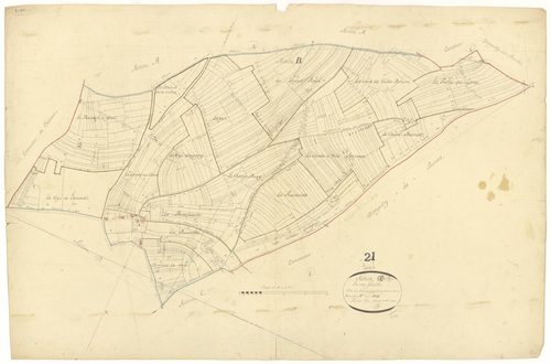Jours-lès-Baigneux - Section B - 3 P PLAN 334/4