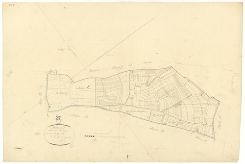 Jours-lès-Baigneux - Section C - 3 P PLAN 334/5