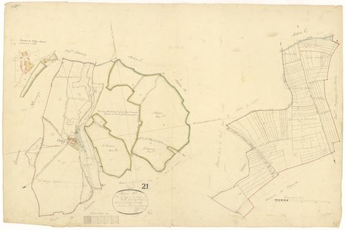 Jours-lès-Baigneux - Section F1 - 3 P PLAN 334/9