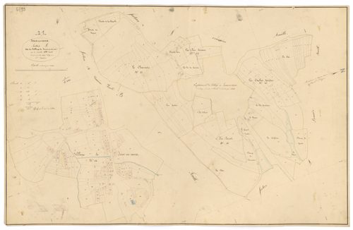 Jours-en-Vaux - Section A3 - 3 P PLAN 335/5