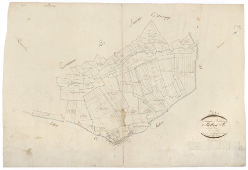 Juillenay - Section B - 3 P PLAN 336/4