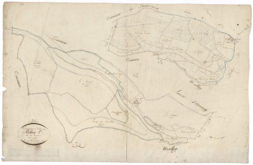 Juillenay - Section C - 3 P PLAN 336/5