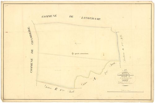 Labergement-Foigney - Section A1 - 3 P PLAN 1/2