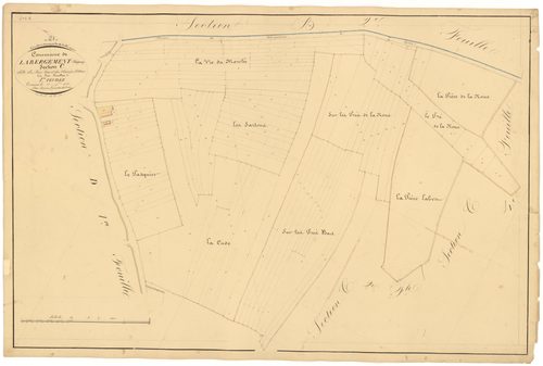 Labergement-Foigney - Section C1 - 3 P PLAN 1/7