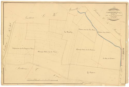 Labergement-Foigney - Section C3 - 3 P PLAN 1/9