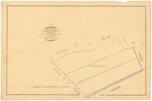 Labergement-Foigney - Section C6 - 3 P PLAN 1/12
