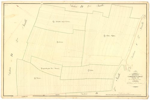 Labergement-Foigney - Section D4 - 3 P PLAN 1/16