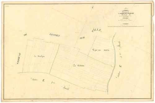 Labergement-Foigney - Section E1 - 3 P PLAN 1/18