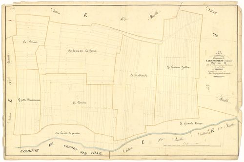 Labergement-Foigney - Section E4 - 3 P PLAN 1/21