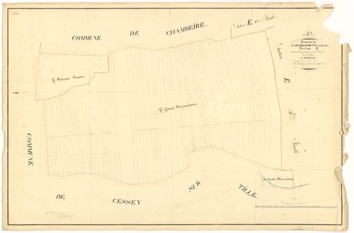 Labergement-Foigney - Section E5 - 3 P PLAN 1/22