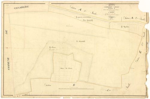 Labergement-Foigney - Section E6 - 3 P PLAN 1/23