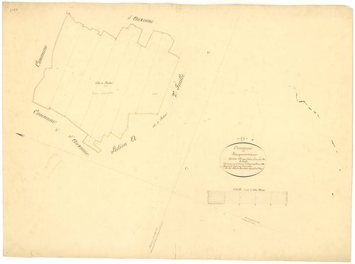 Labergement-lès-Auxonne - Section A1 - 3 P PLAN 2/2