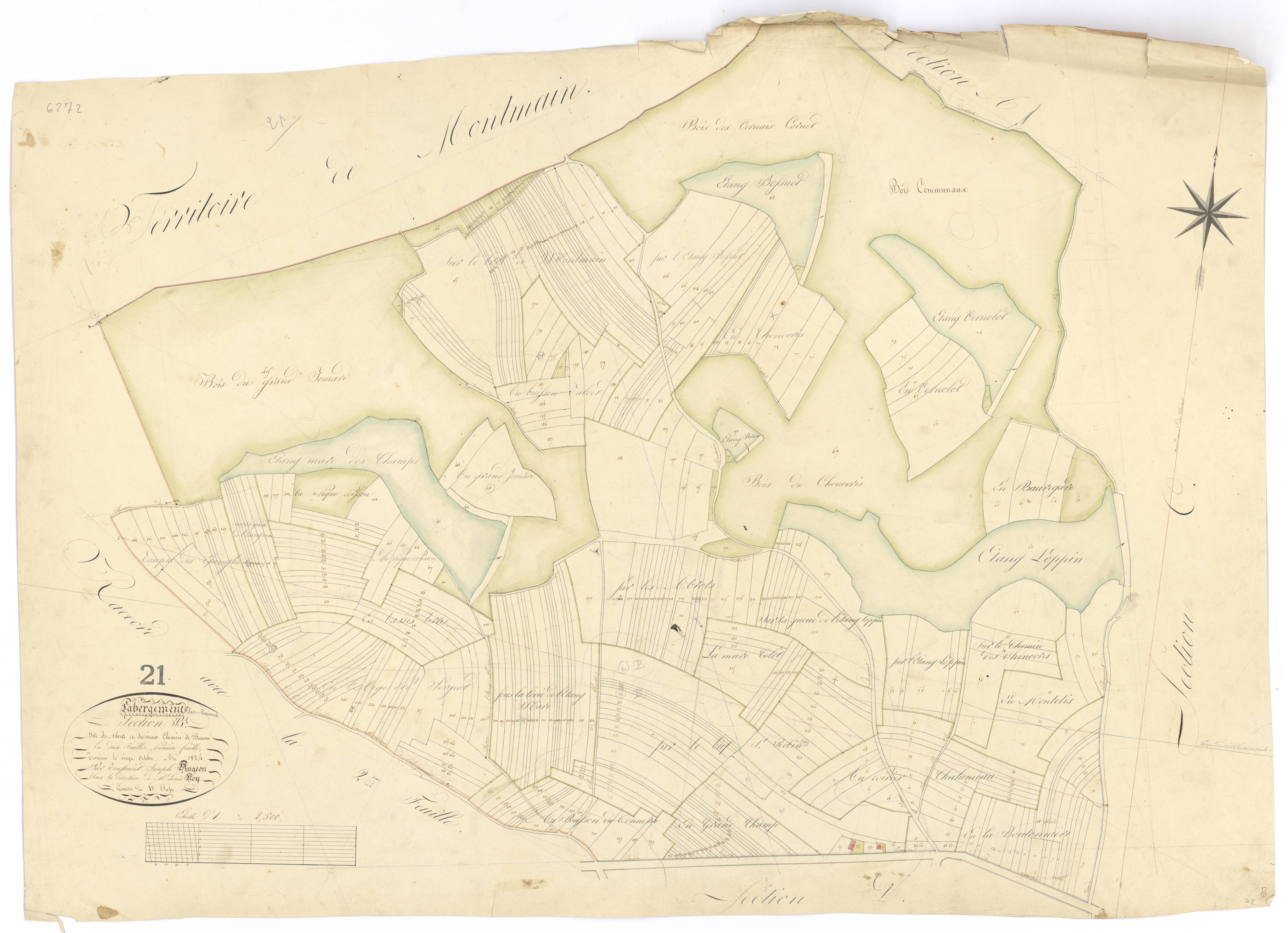 Labergement-lès-Seurre - Section B1 - 3 P PLAN 3/3