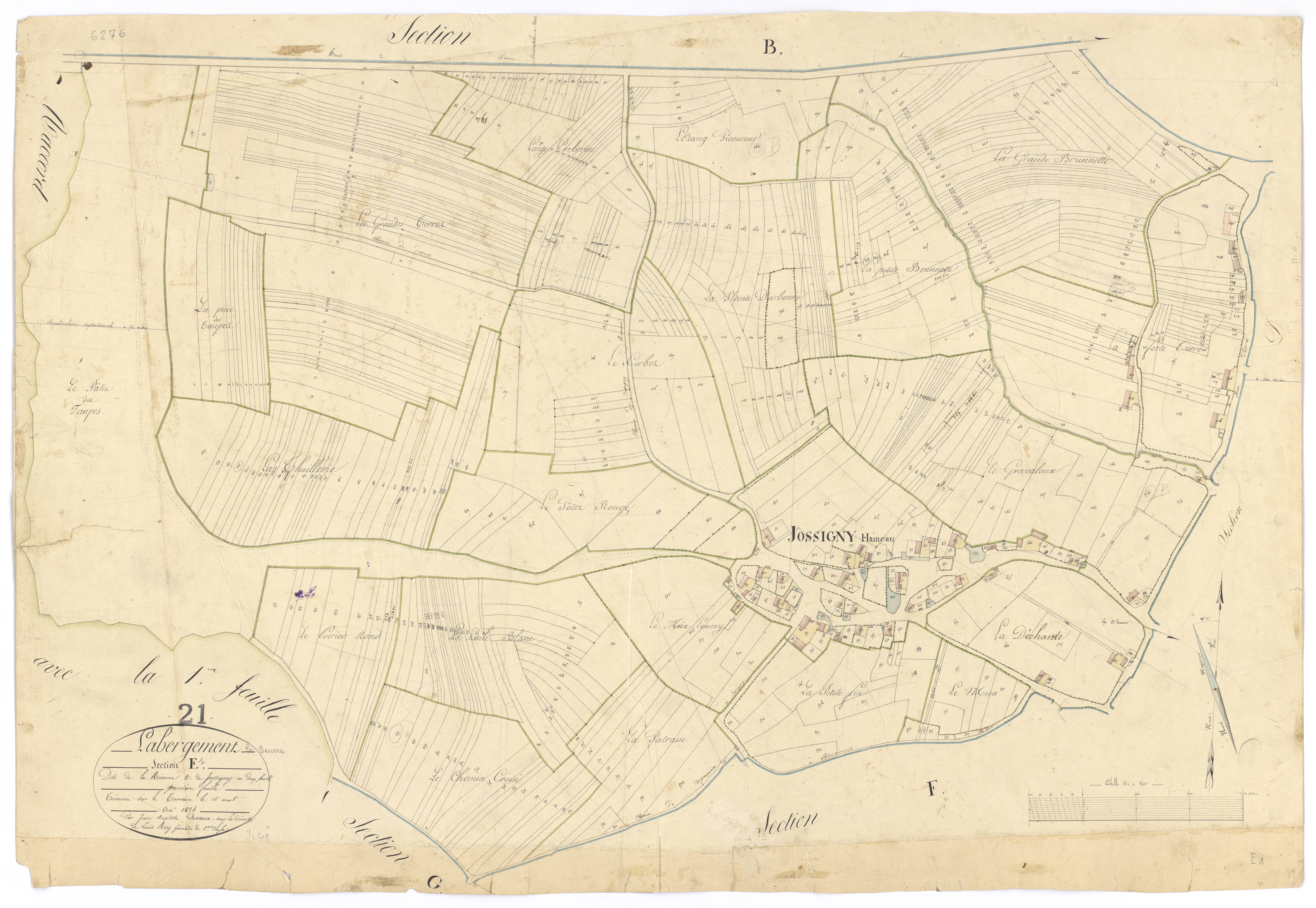 Labergement-lès-Seurre - Section E1 - 3 P PLAN 3/7