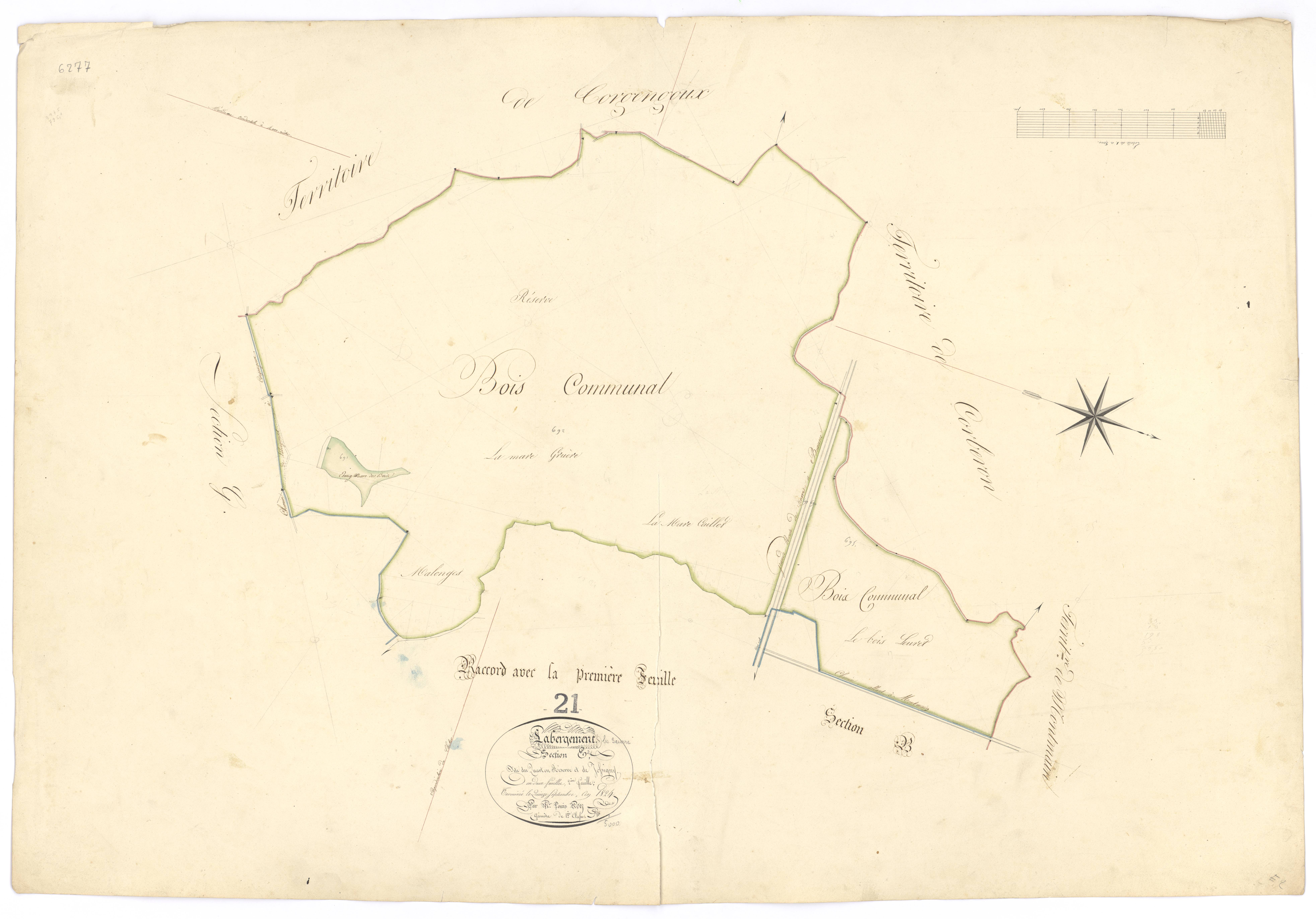 Labergement-lès-Seurre - Section E2 - 3 P PLAN 3/8