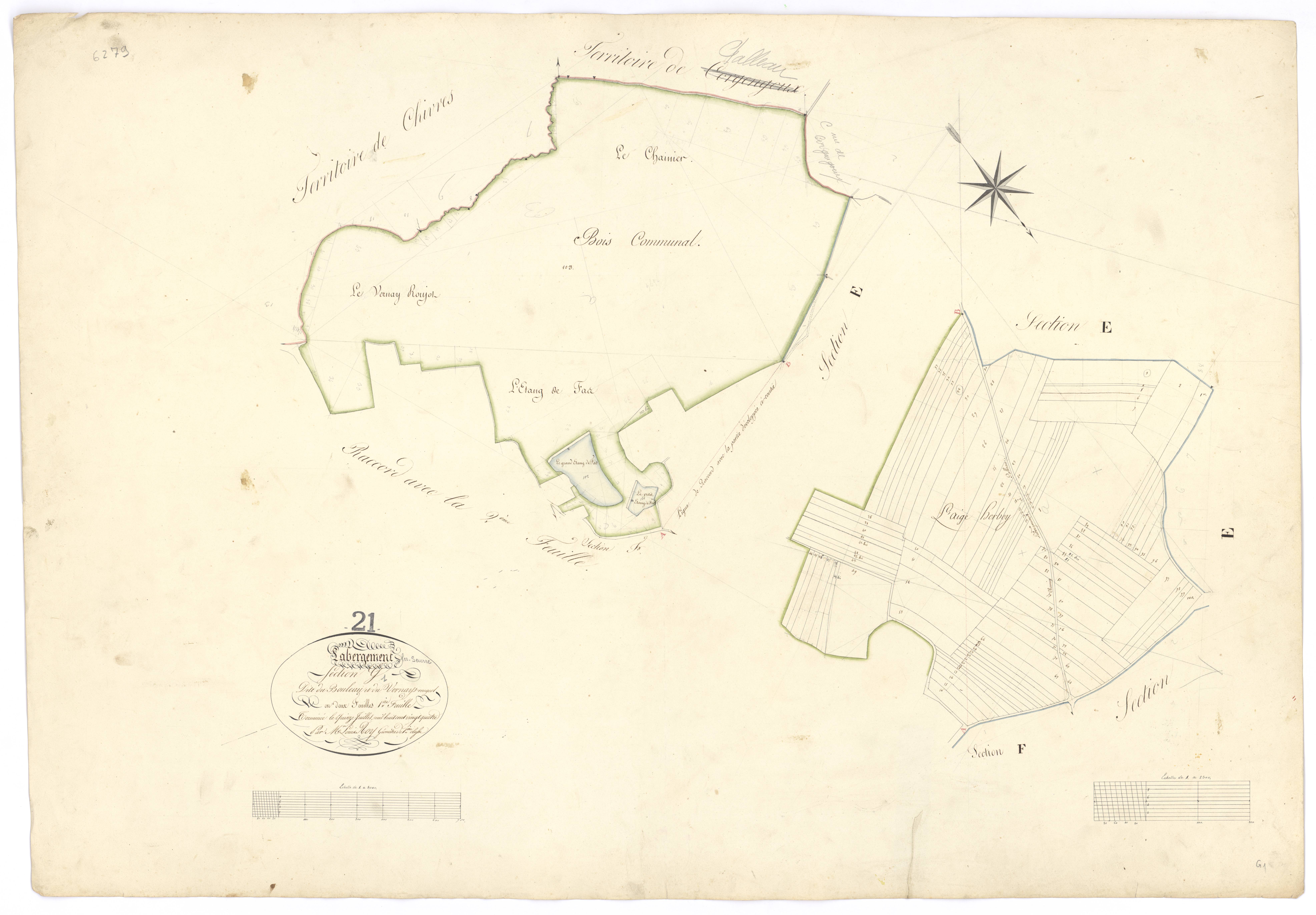 Labergement-lès-Seurre - Section G1 - 3 P PLAN 3/10
