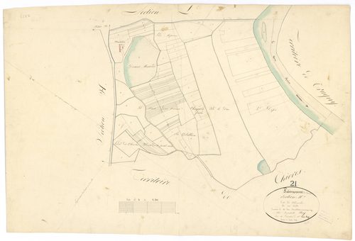 Labergement-lès-Seurre - Section M - 3 P PLAN 3/16