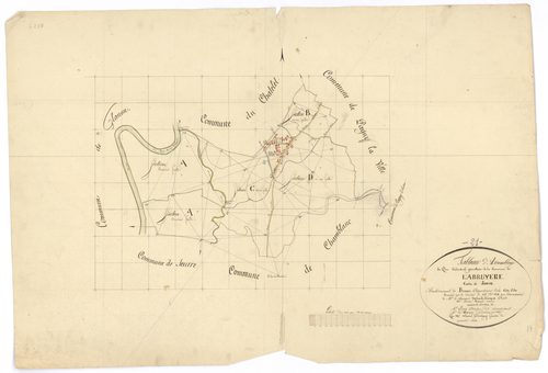 Labruyère - Tableau d'assemblage - 3 P PLAN 117/1