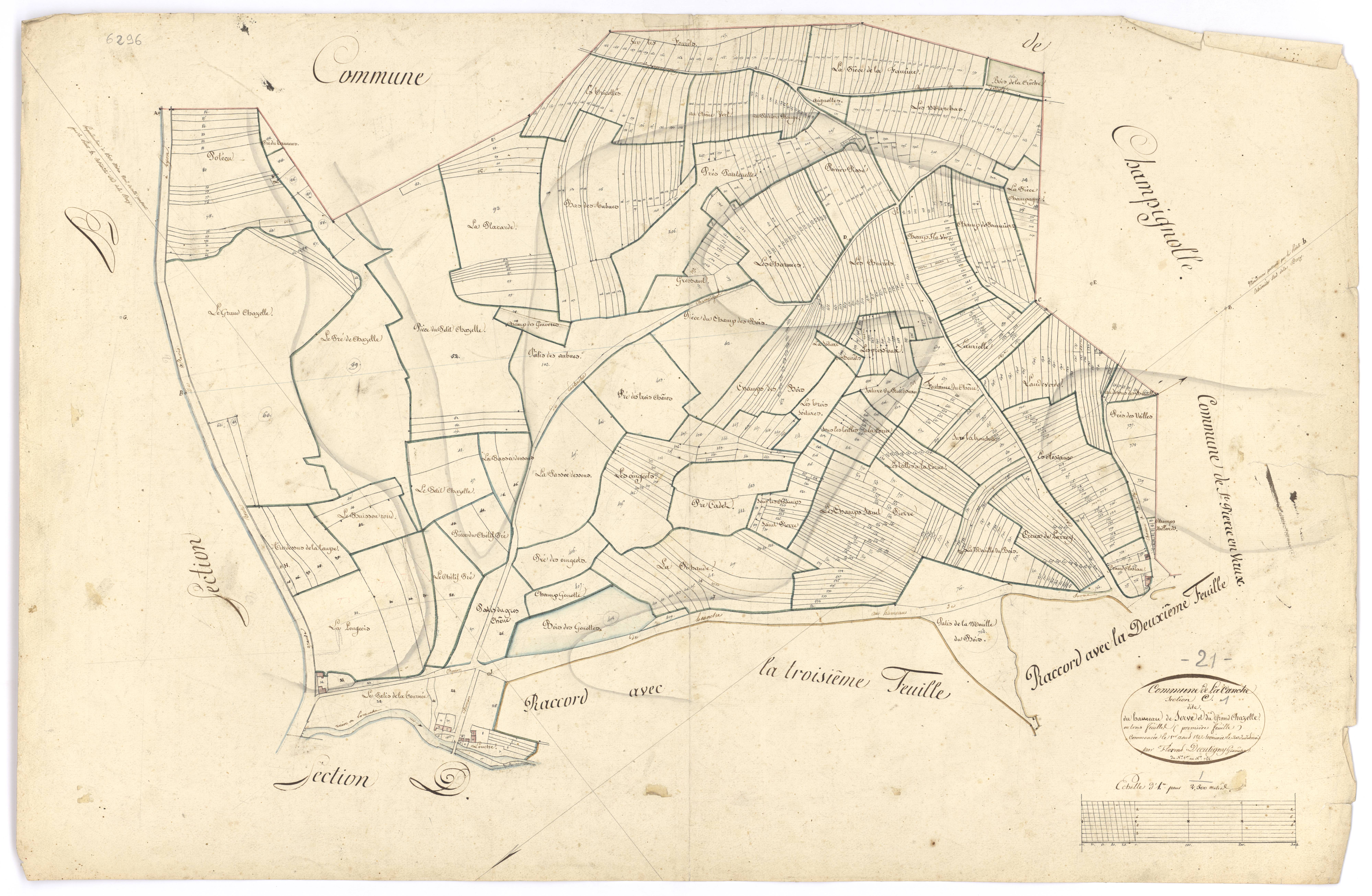 Lacanche - Section C1 - 3 P PLAN 128/4